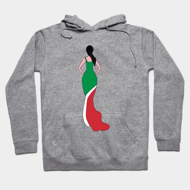 Italy Woman Hoodie by DiegoCarvalho